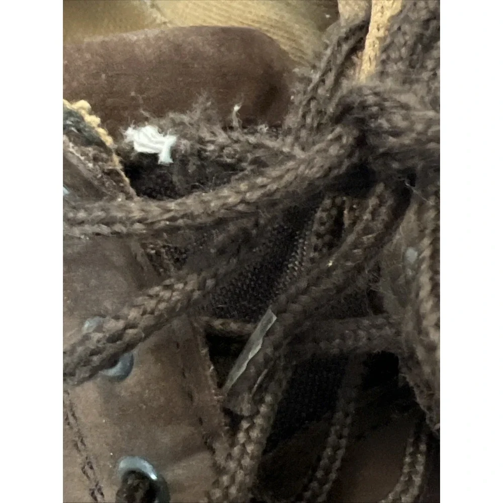 Earth Shoe Mens Kirk 10.5W Wide Width Brown Leather Casual Oxford Comfort Shoes‎